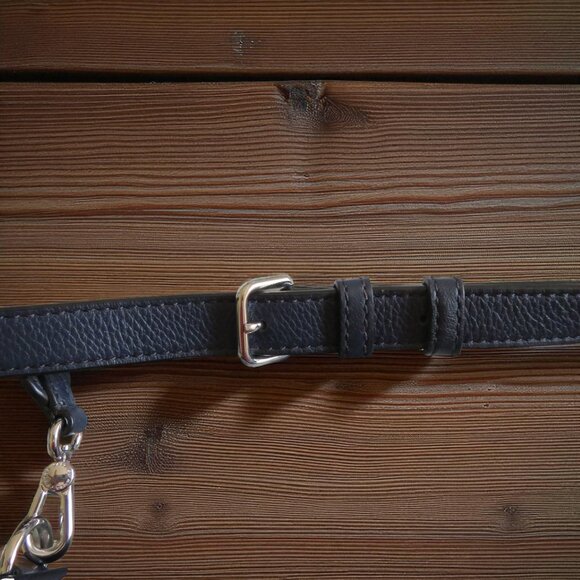 Marc by MARC JACOBS Classic Q Percy Small Dark Navy Leather Crossbody Bag, EUC - Picture 6 of 14